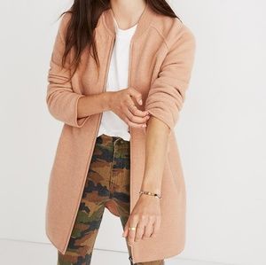 Madewell bomber sweater jacket NWT *sold out